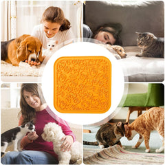 Halloween Skeleton Lick Mat for Dog and Cat