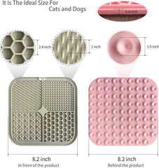 4-Part Pet Licking Mat