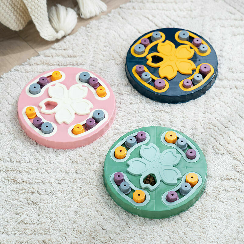 Flower-Shaped Puzzle Toy Slow Feeder (Level 3)