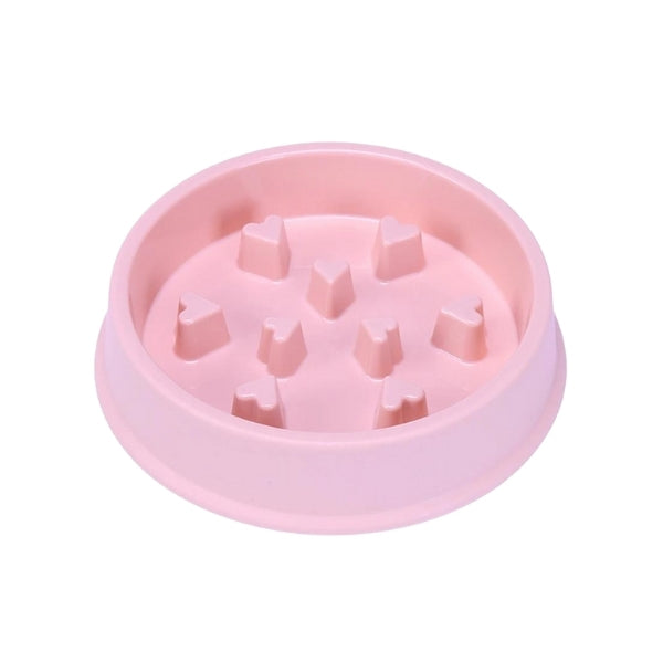 Little Heart Slow Feeder Cat Bowl