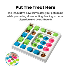 Interactive Puzzle Toy Slow Feeder (Level 3)