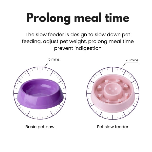 Two-part Little Heart Slow Feeder